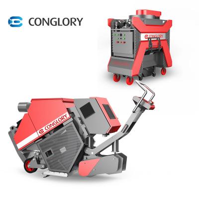 floor shotblast machine with vacuum