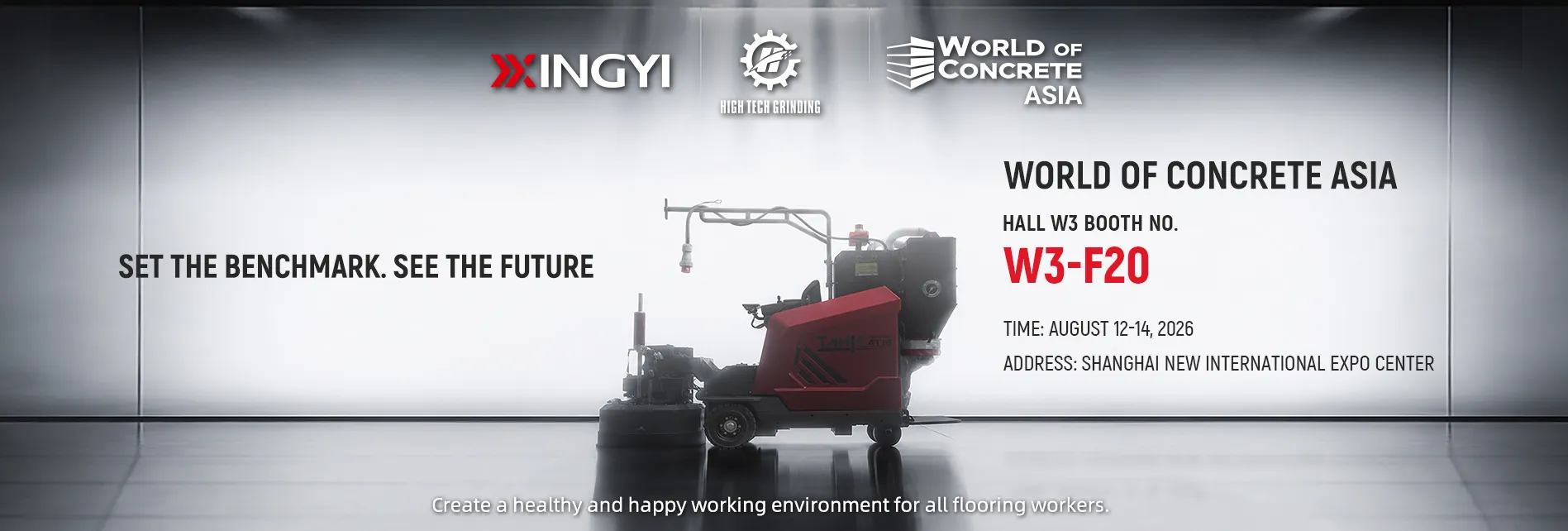 XINGYI at World of Concrete Asia 2026