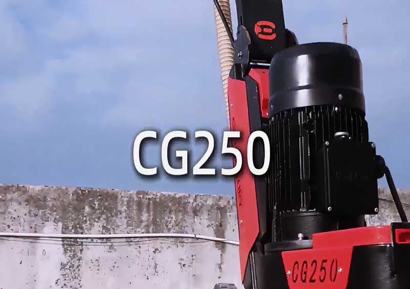 CG-250 Concrete Floor Grinder Operating Guide
