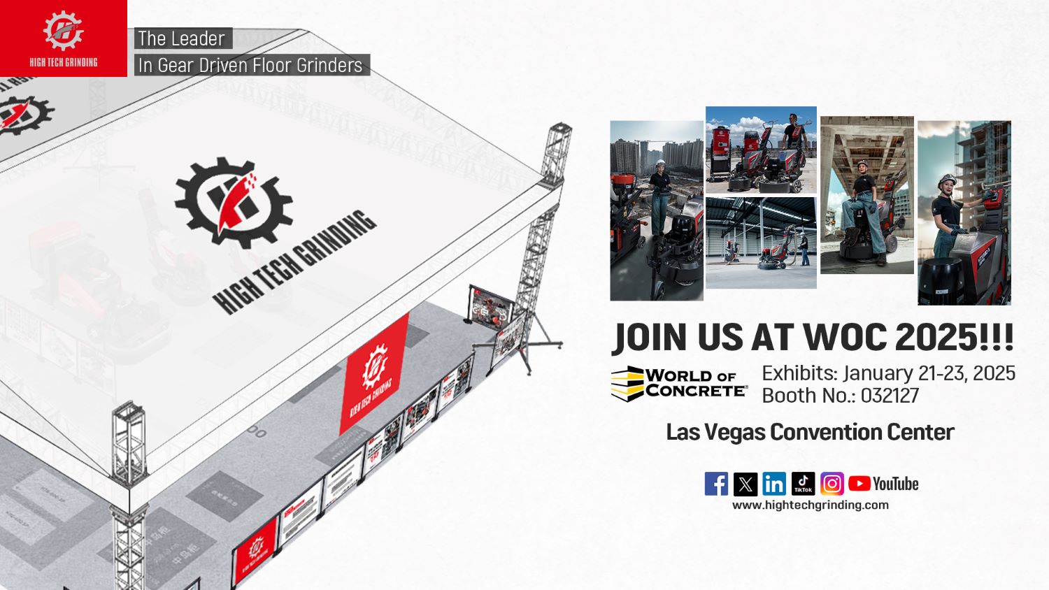 Join us at WOC2025 - High Tech Grinding.