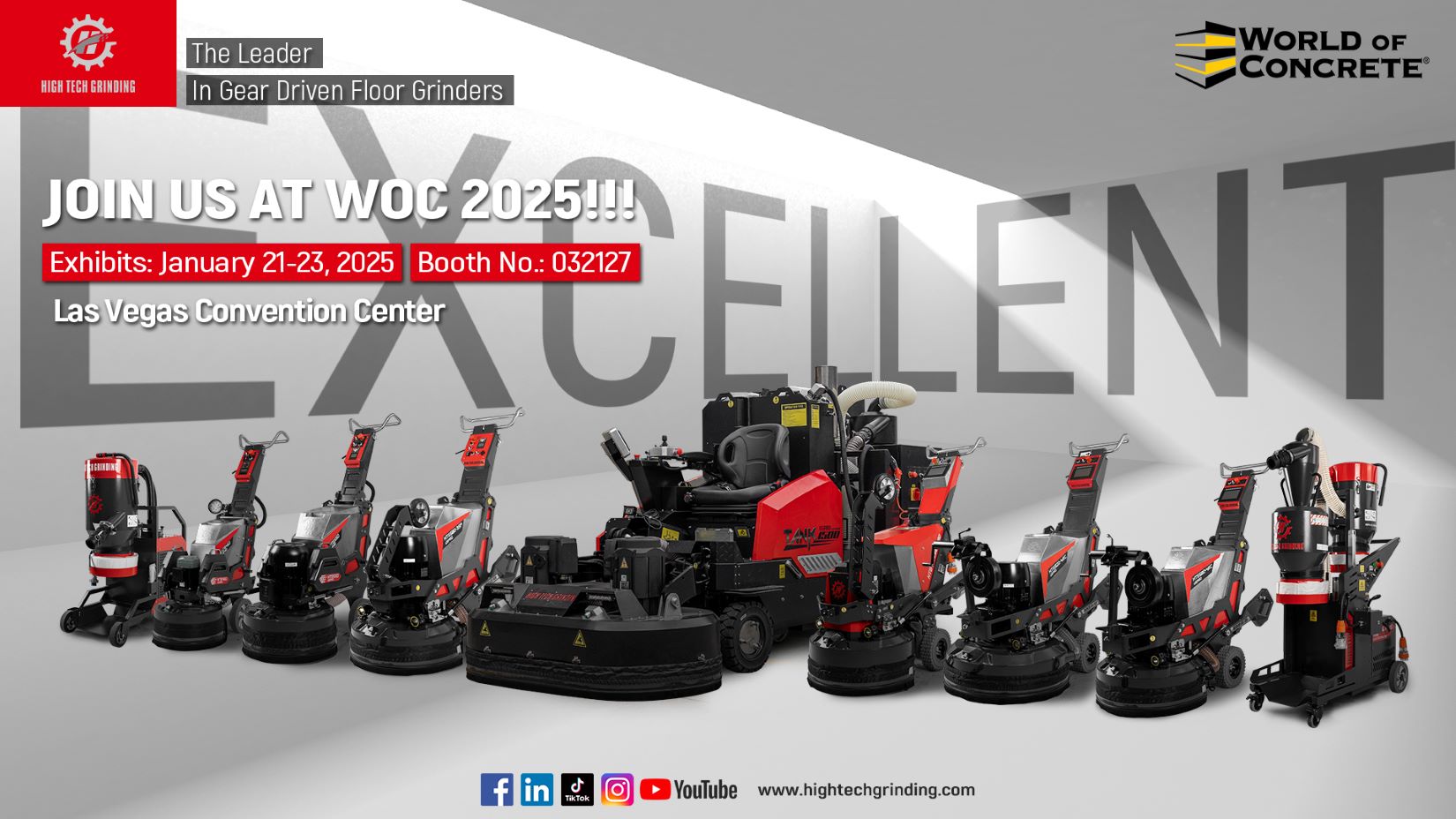 JOIN US AT WOC 2025 ！January 21-23,Booth No: 032127