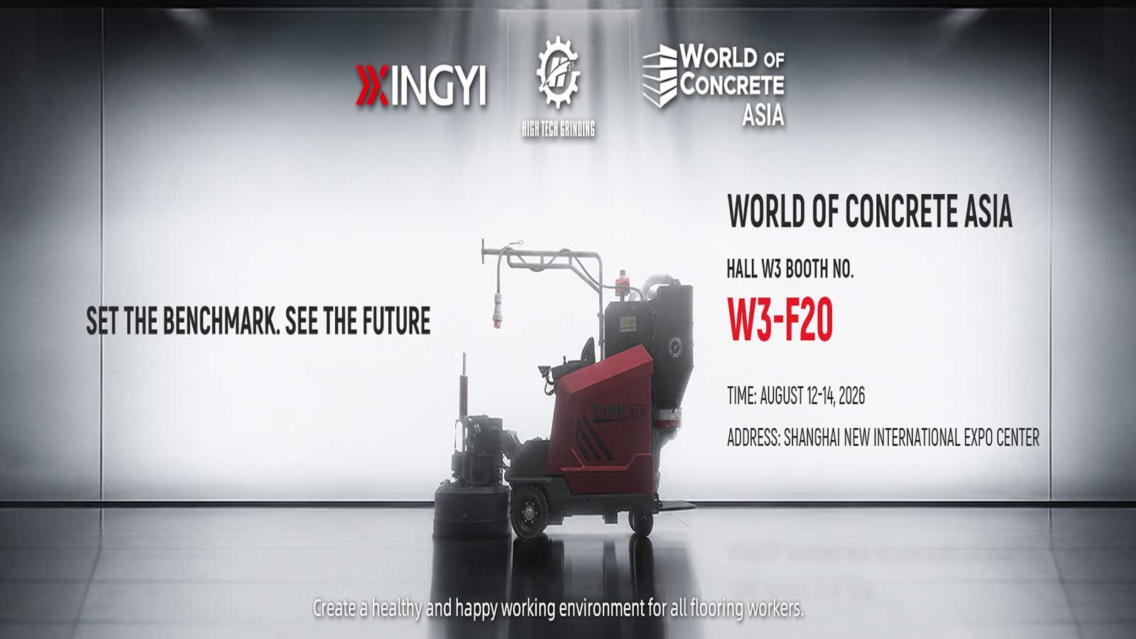 XINGYI at World of Concrete Asia 2026