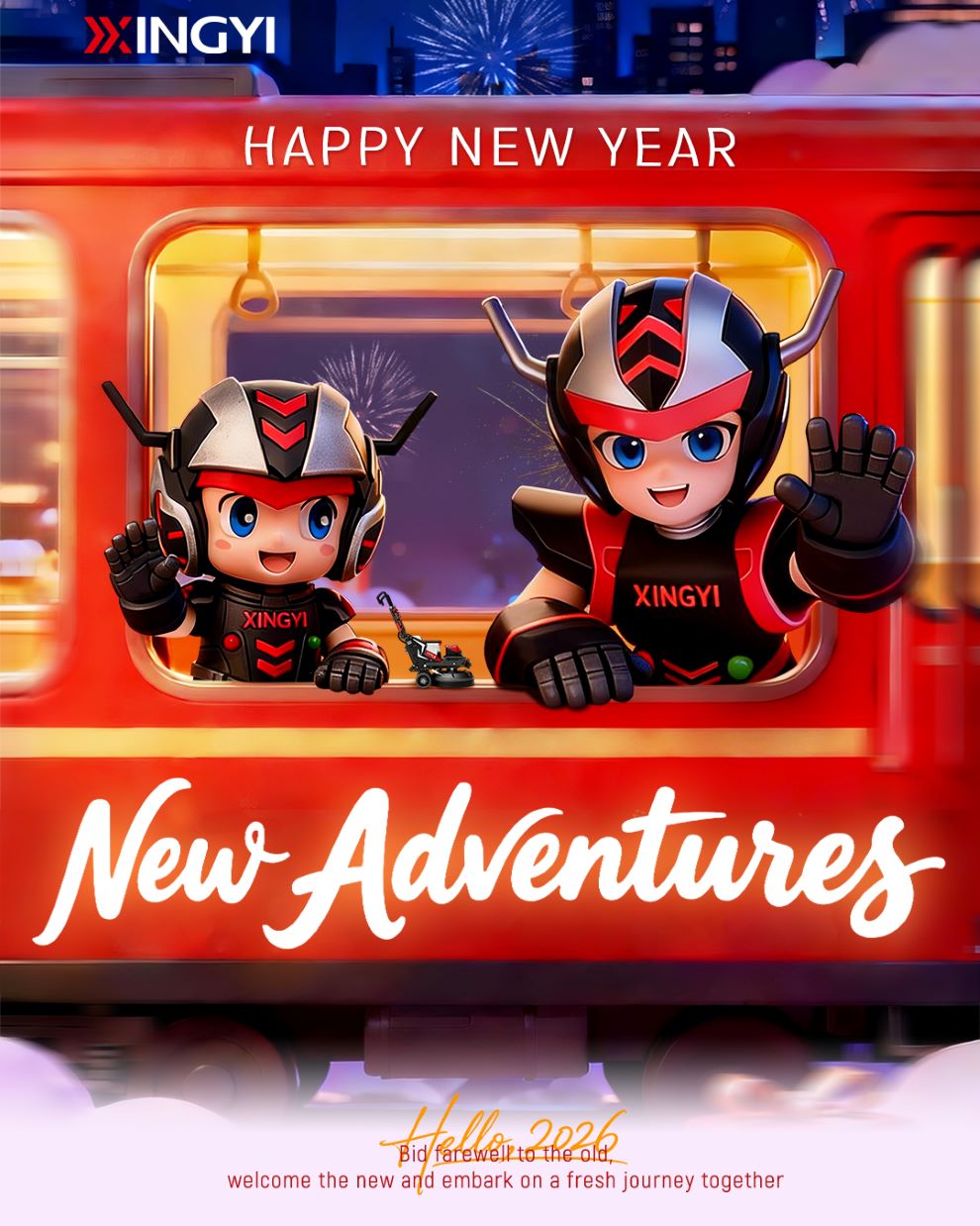 A New Chapter of Precision — XINGYI Greetings for 2026