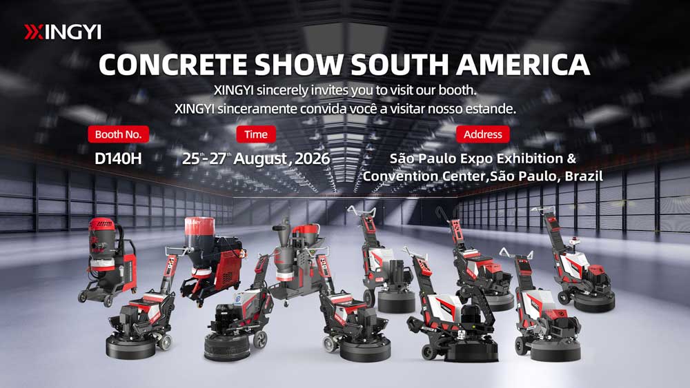 XINGYI at Concrete Show South America 2026