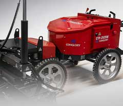 CTP-2525W Laser Screed in Action: Ultra-Flat Concrete Leveling for Industrial Floors